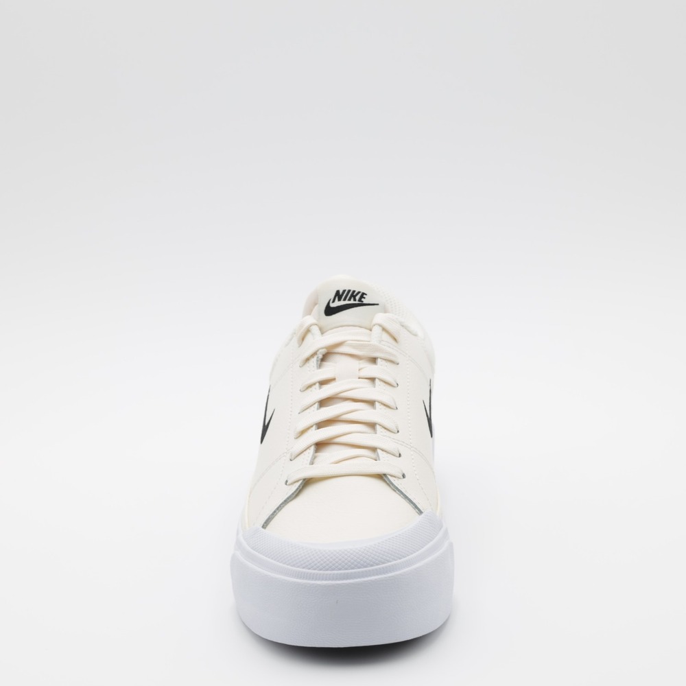 Nike Women's Court Legacy Lift Platform Low Top‎ Shoes Ivory/White Size 9.5 - Picture 3 of 9